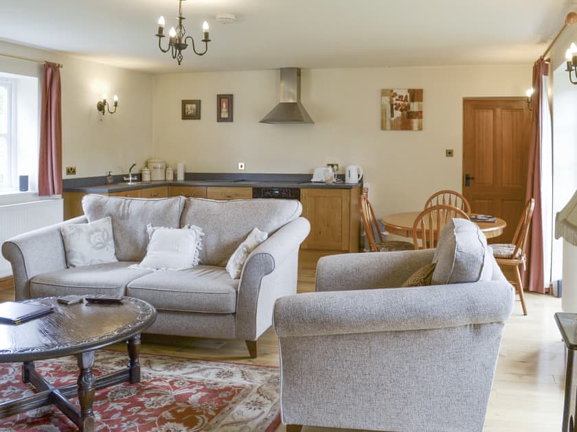 Convenient open-plan living space | Bank Top Cottage, Cropton, near Pickering