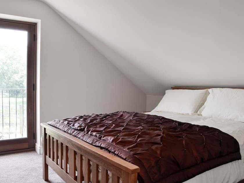 Relaxing bedroom with double bed  | Bwthyn Y Bugail, Felindre, near Swansea