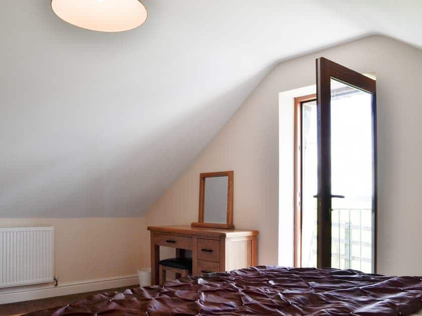 Peaceful bedroom with double bed | Bwthyn Y Bugail, Felindre, near Swansea