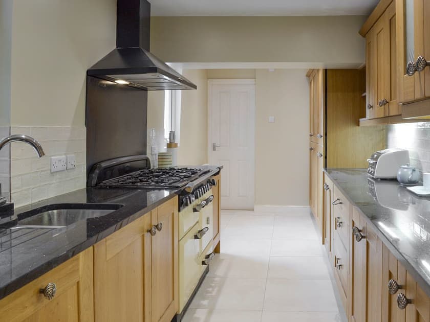 Large galley style fitted kitchen | Everton, Bakewell
