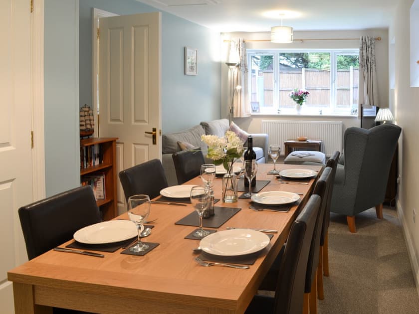 Dining area | Hideaway Cottage, Kingsgate, near Broadstairs