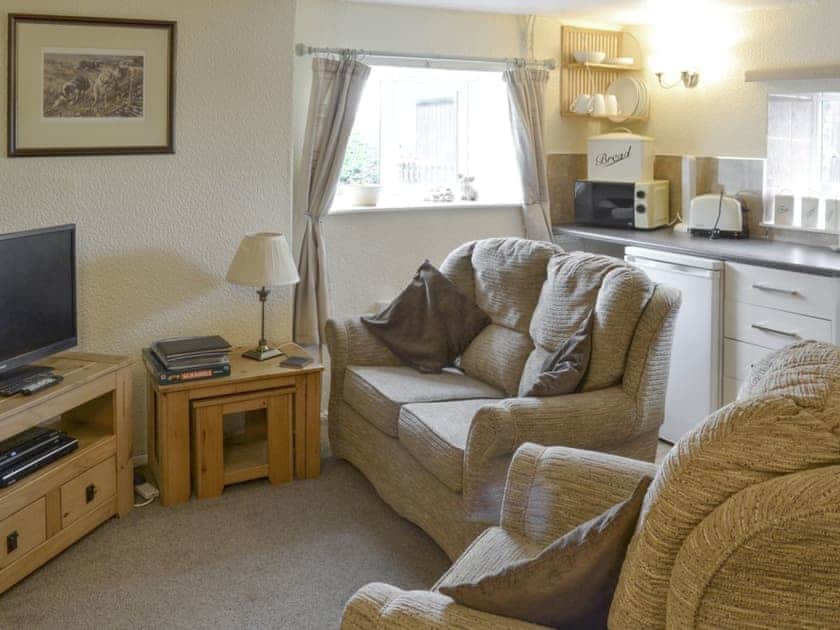 Cosy living area | Cart Cottage - Wayside Farm Cottages, Cloughton, near Scarborough