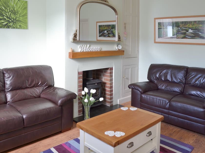 Cosy and inviting living room | Lavender Cottage, Buckfastleigh