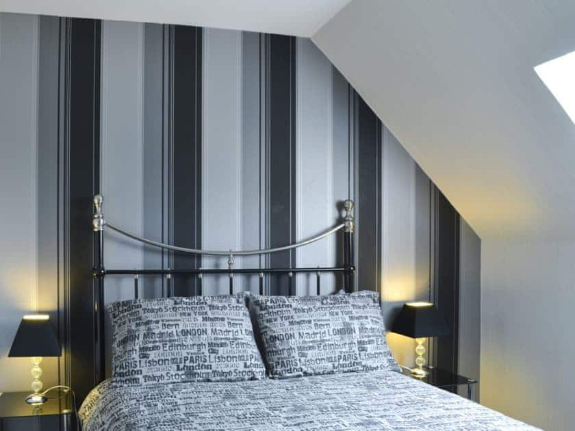 Stylish bedroom | River Mill House, Ballachulish, near Fort William