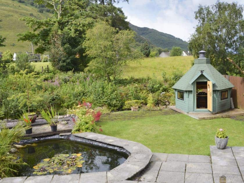 Spectacular garden and views | River Mill House, Ballachulish, near Fort William