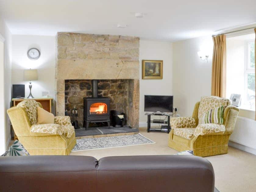 Welcoming living room | Hazelnut Cottage - Holystone Estate, Farnham, near Rothbury