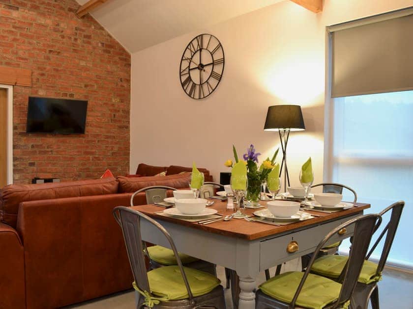Bright and airy open plan living space | Bluebell Barn, Dunnington, near York
