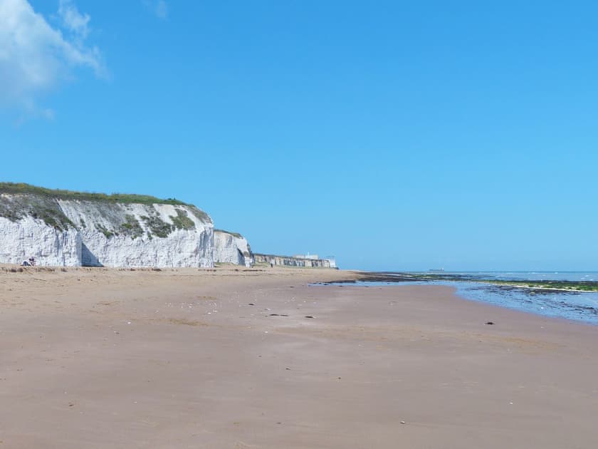 The golden sands of Botany Bay | Hideaway Cottage, Kingsgate, near Broadstairs