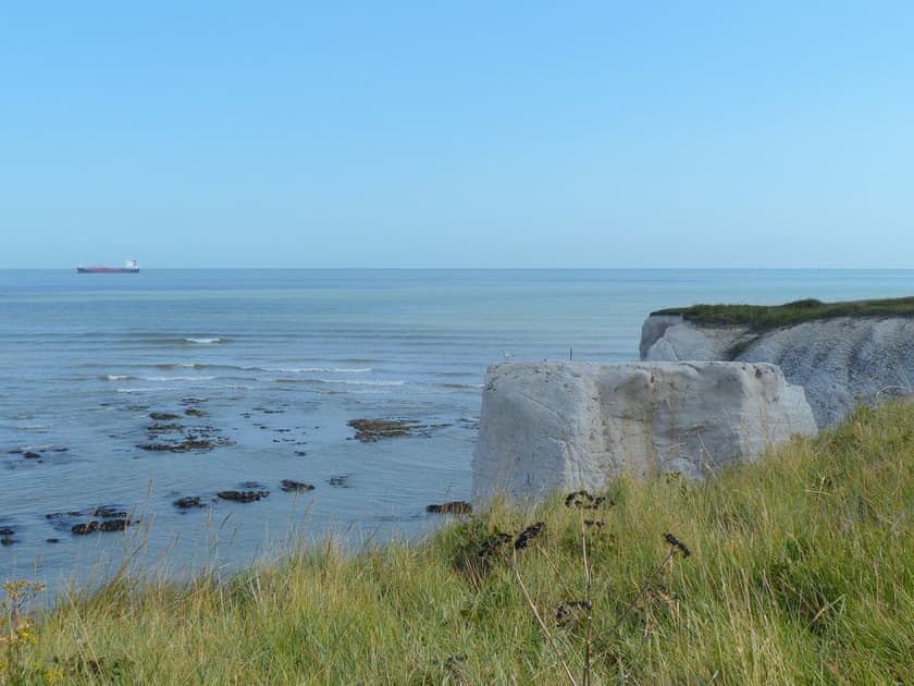 Wonderful sea views from the cliffs at Botany Bay | Hideaway Cottage, Kingsgate, near Broadstairs