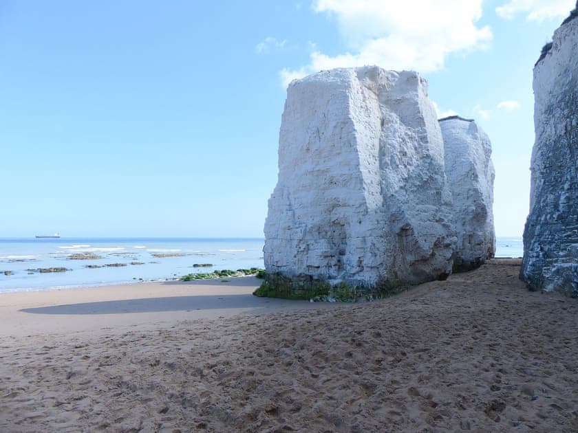 The golden sands of Botany Bay | Hideaway Cottage, Kingsgate, near Broadstairs