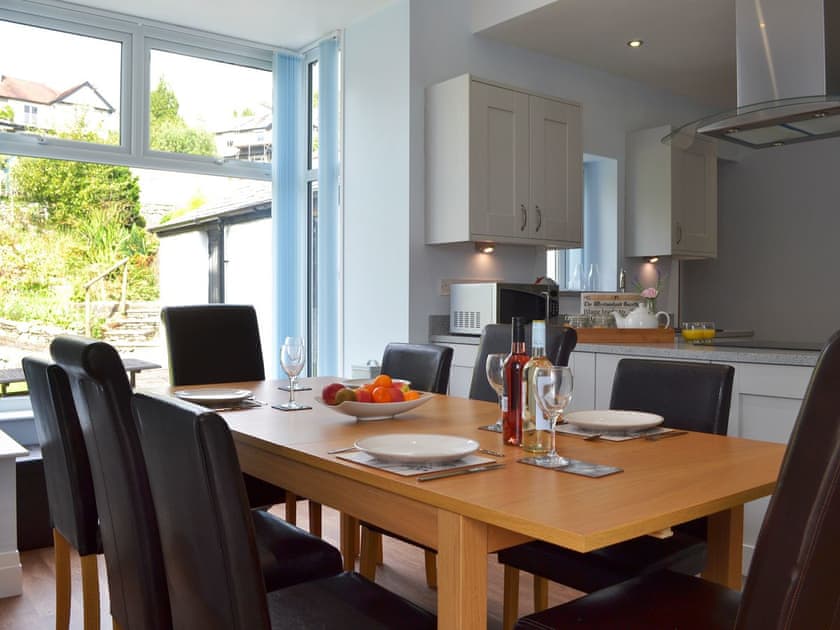 Welcoming kitchen and dining area | The Moorings, Grange-over-Sands