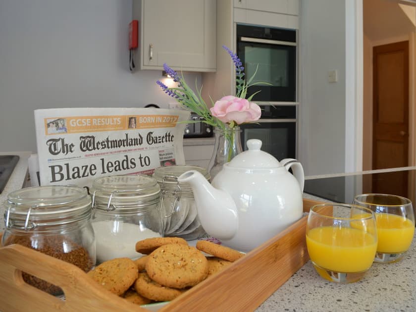Beautifully presented kitchen | The Moorings, Grange-over-Sands