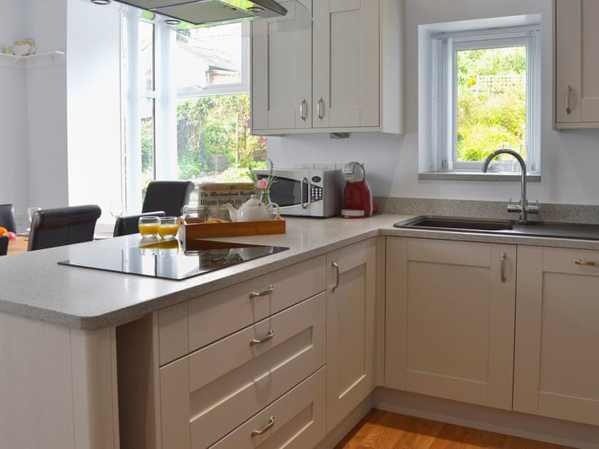 Well-equipped kitchen | The Moorings, Grange-over-Sands