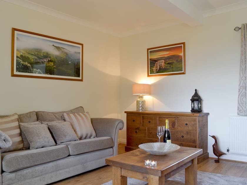 Cosy living room | Lings Farm Cottage, Temple Normanton, near Chesterfield