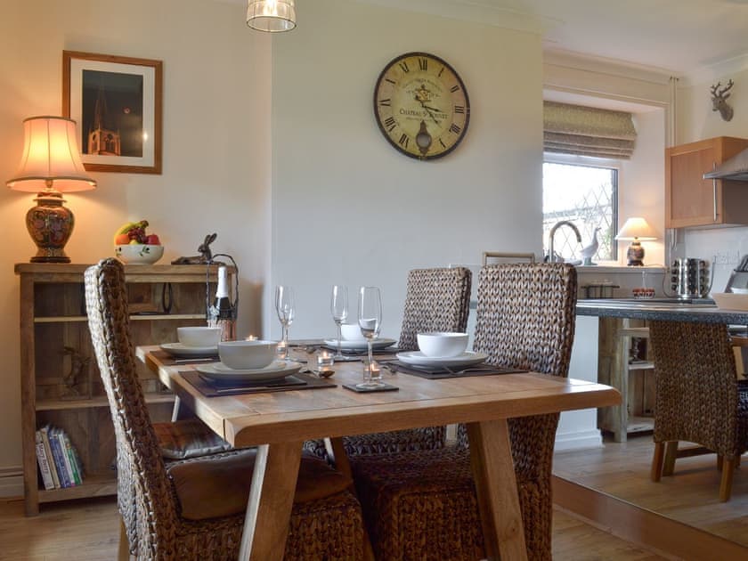 Dining area | Lings Farm Cottage, Temple Normanton, near Chesterfield