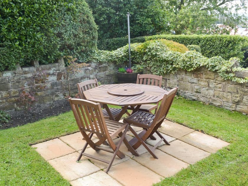 Sitting out area | Lings Farm Cottage, Temple Normanton, near Chesterfield