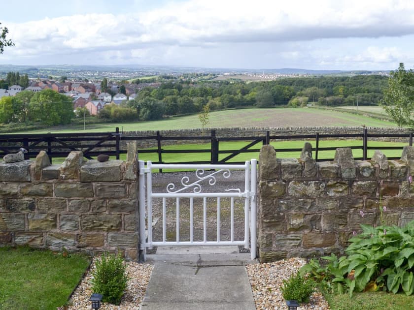 View from the garden | Lings Farm Cottage, Temple Normanton, near Chesterfield