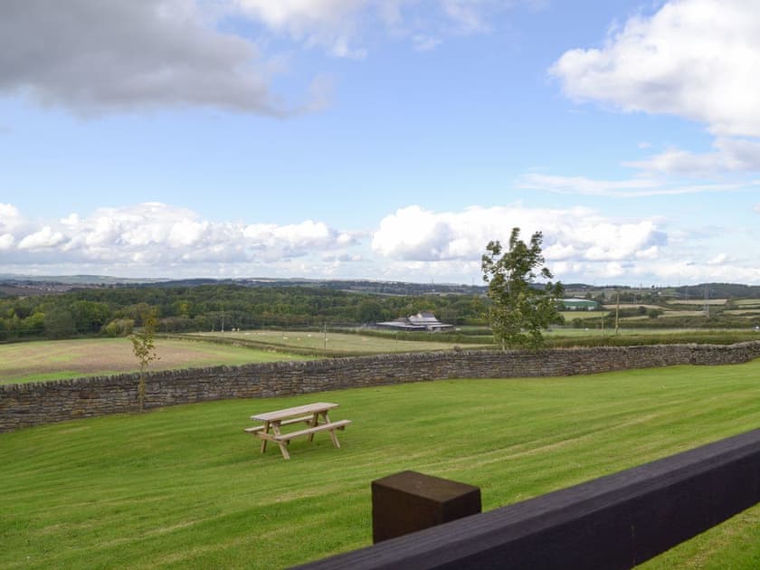 Garden with seating | Lings Farm Cottage, Temple Normanton, near Chesterfield