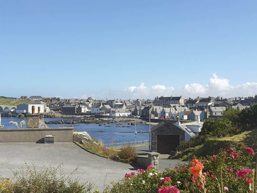 Harbour view from front of house | Westcliff, Whitehills, near Banff