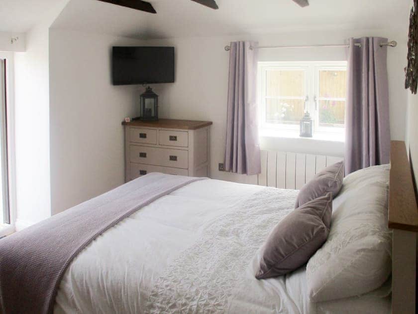 Relaxing double bedroom  | Bluebell Cottage, Over Stowey, near Taunton