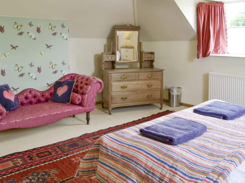 Dressing area within master bedroom | Hume Orchard Steading, Hume, near Kelso