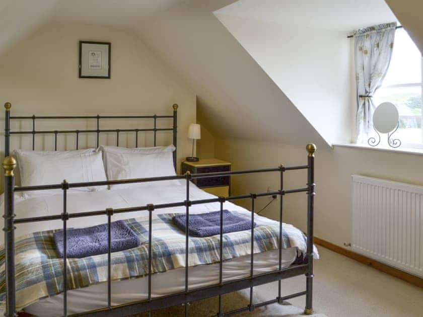 Comfortable second double bedroom | Hume Orchard Steading, Hume, near Kelso