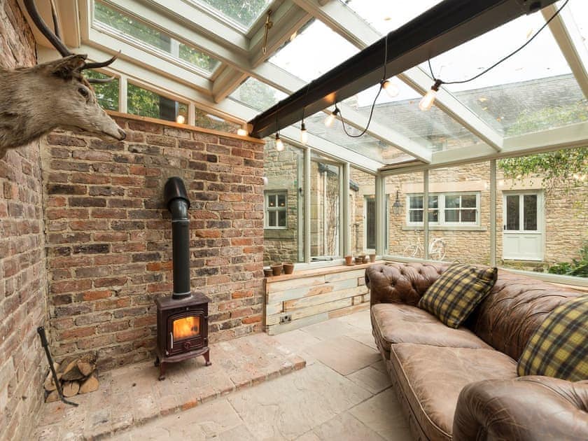 Garden room annexe with wood burner | The Coach House, Riding Mill, near Corbridge