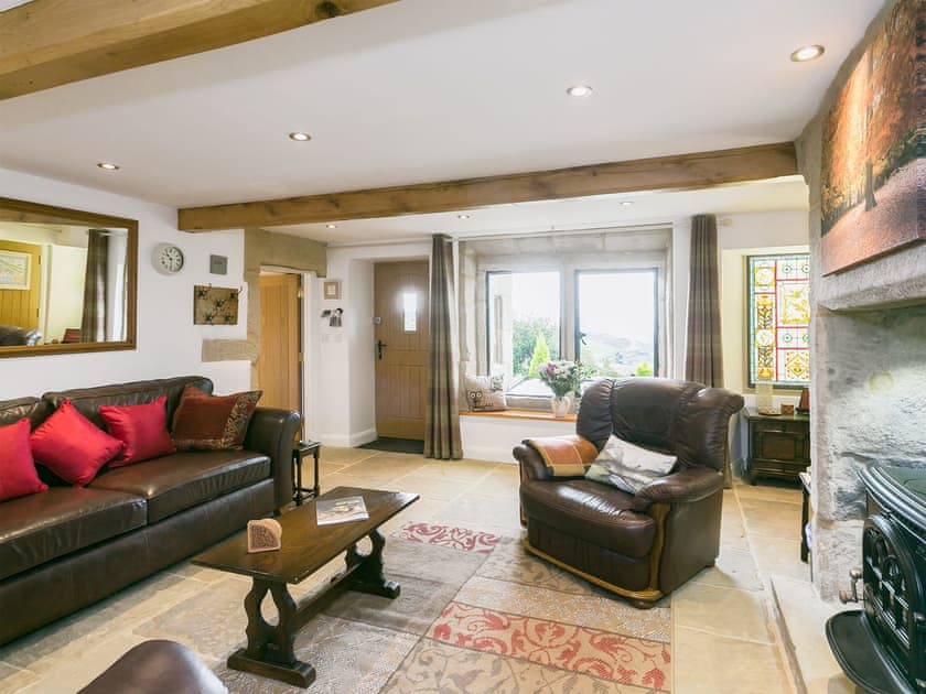 Well presented living room | Commons Farm Cottage, Wadsworth, near Hebden Bridge