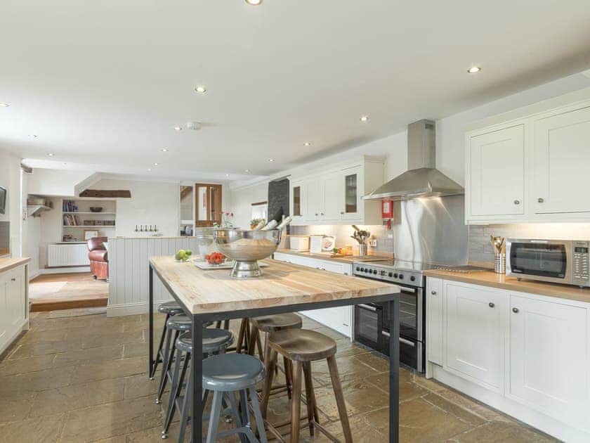 Spacious kitchen/ dining area | The Old Mill - The Old Mill Cottages, Little Mill, near Craster