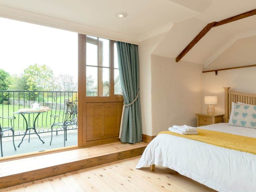 Super kingsize bedroom, double sofa bed (for children) | The Old Mill - The Old Mill Cottages, Little Mill, near Craster
