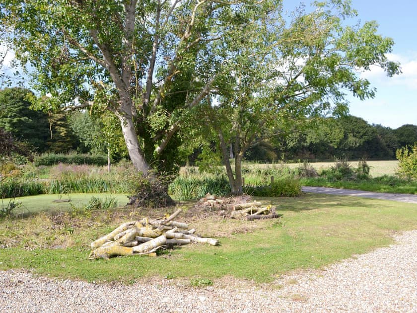 Garden and surrounding area | The Coach House, East Somerton
