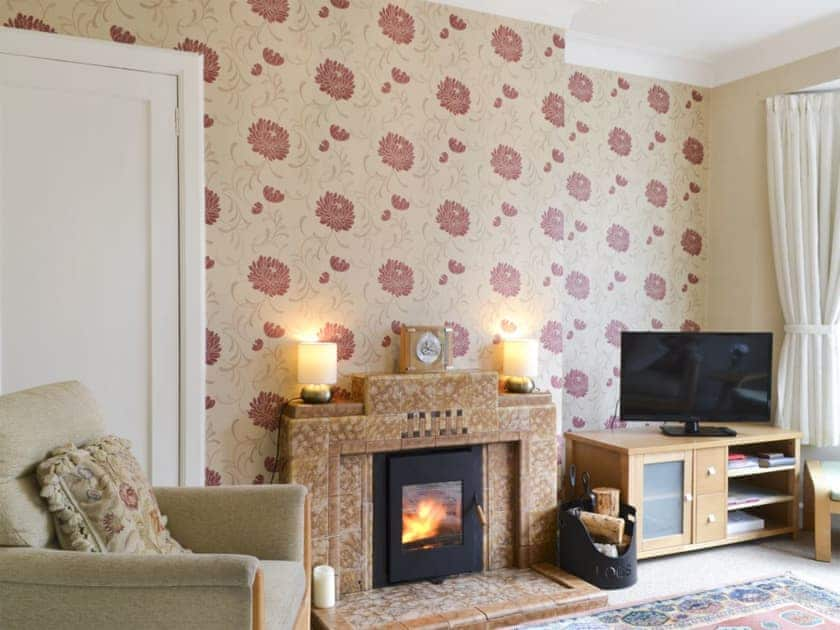 Cosy living room with wood burner | Viewhill Villa, Inverness