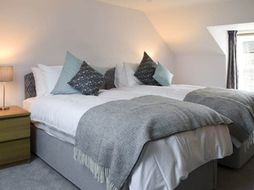 Twin bedroom | Rowanlea, Muthill, near Crieff