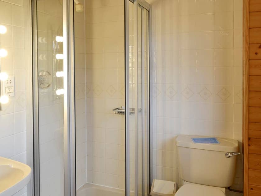 Shower room with cubicle and toilet | Champernowe, Dartington, Totnes