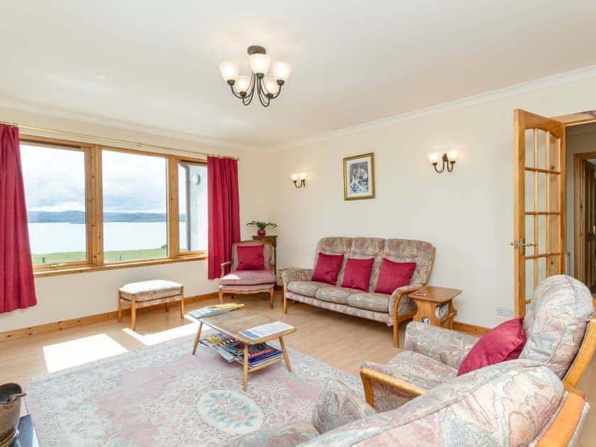 Large living room with magnificent views | Ach-na-Clachan, Gairloch