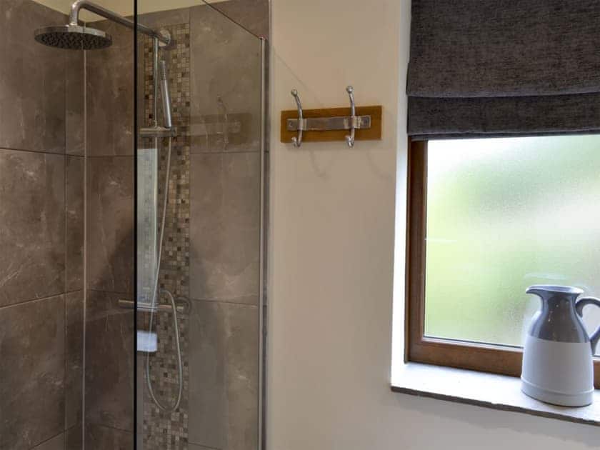 Shower room | Hollies Cottage - Buckley Green Bottom Farm, Buckley Green, near Haworth