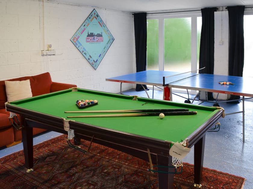 Entertaining games room | Pembroke House, Happisburgh