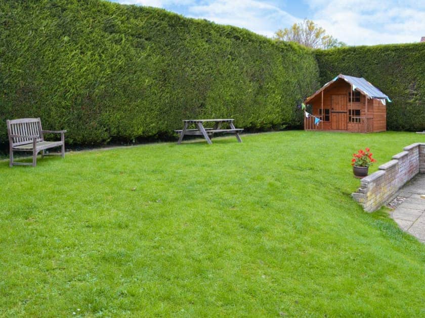 Lawned rear garden | Pembroke House, Happisburgh