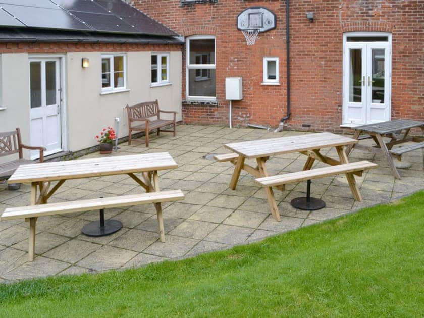Large patio area | Pembroke House, Happisburgh