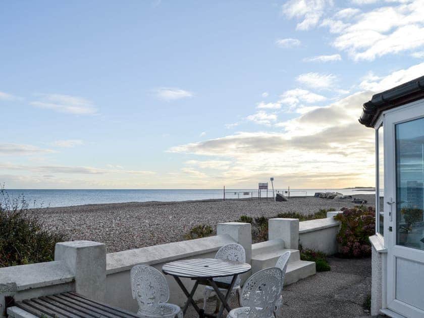 Sitting out area with sea views | Thalassa, Pagham, near Chichester