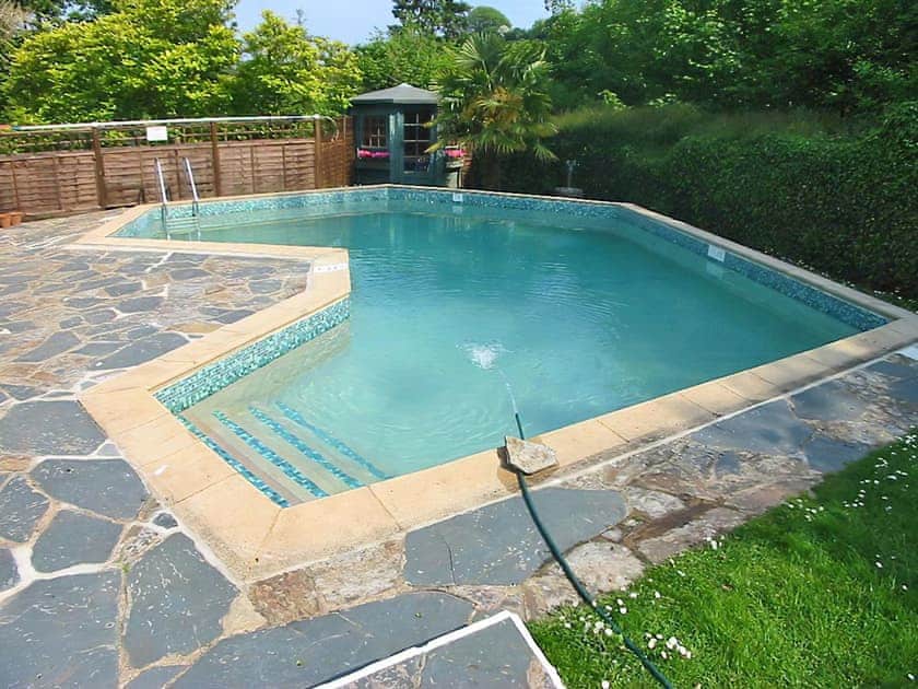 Outdoor heated swimming pool  | Spring Shaw, Salcombe