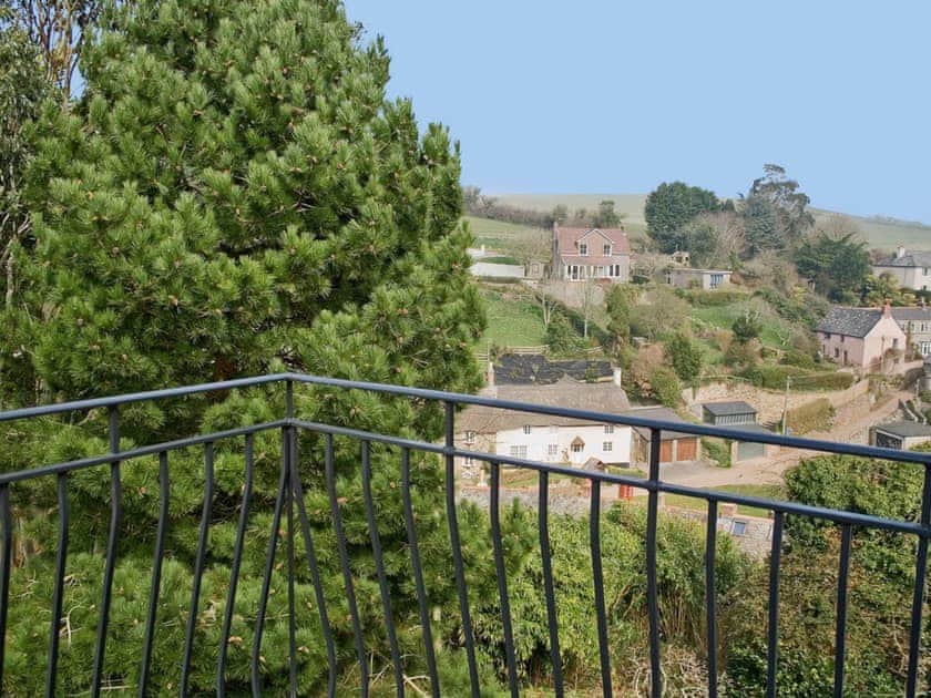 Views across Batson Creek, woodlands and the hills beyond  | Spring Shaw, Salcombe