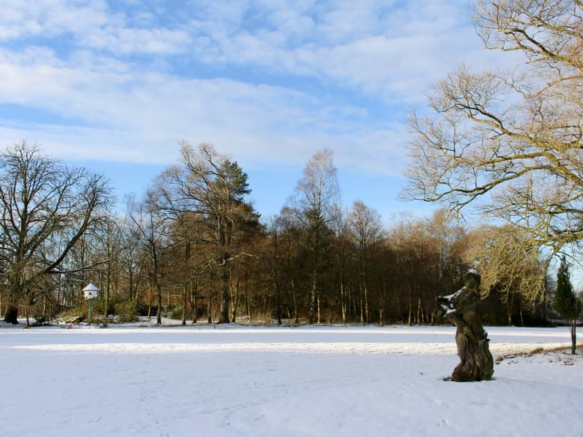 Wonderful 80-acre natural grounds in the winter | Gilmilnscroft Estate - Sorn, near Ayr