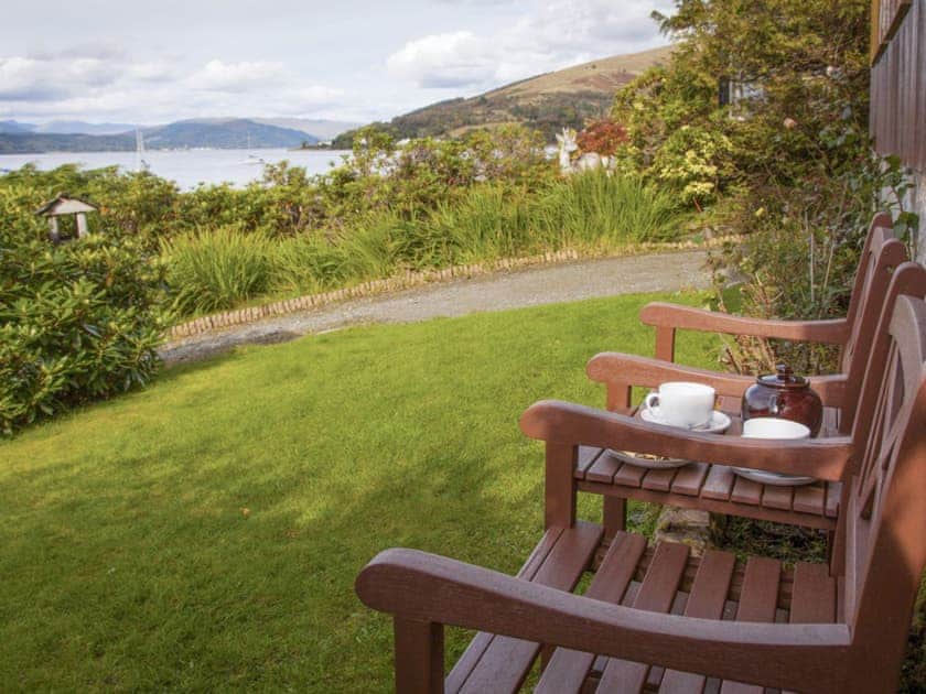 View from front garden | Tigh an Uillt, Strachur, near Inveraray