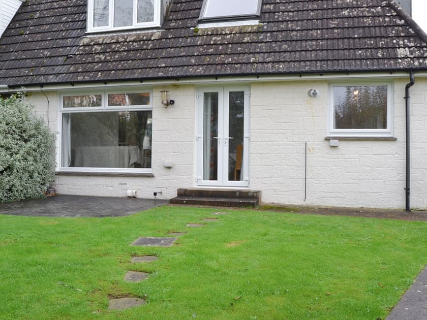 Rear garden area | Sea Breezes, Totland