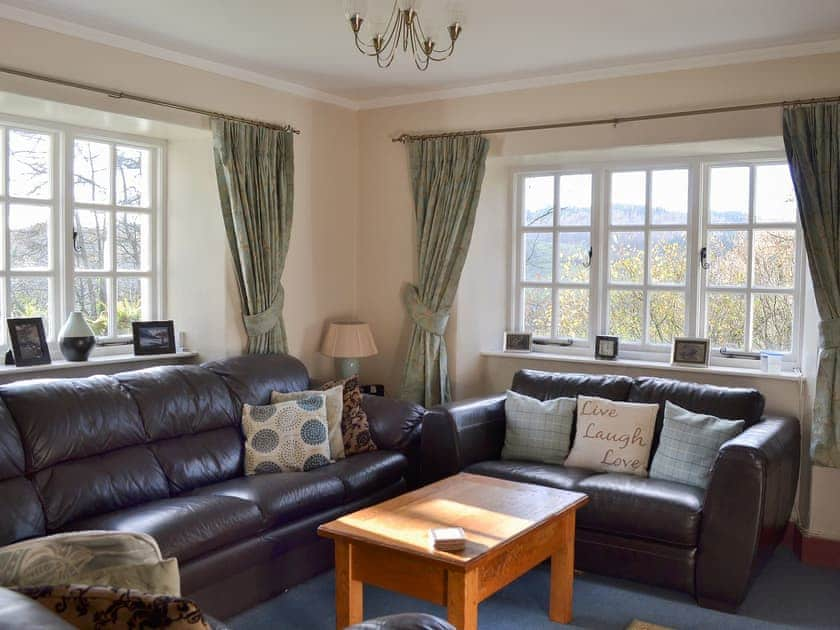 Spacious, light dual aspect living room | Breasty Haw, Satterthwaite