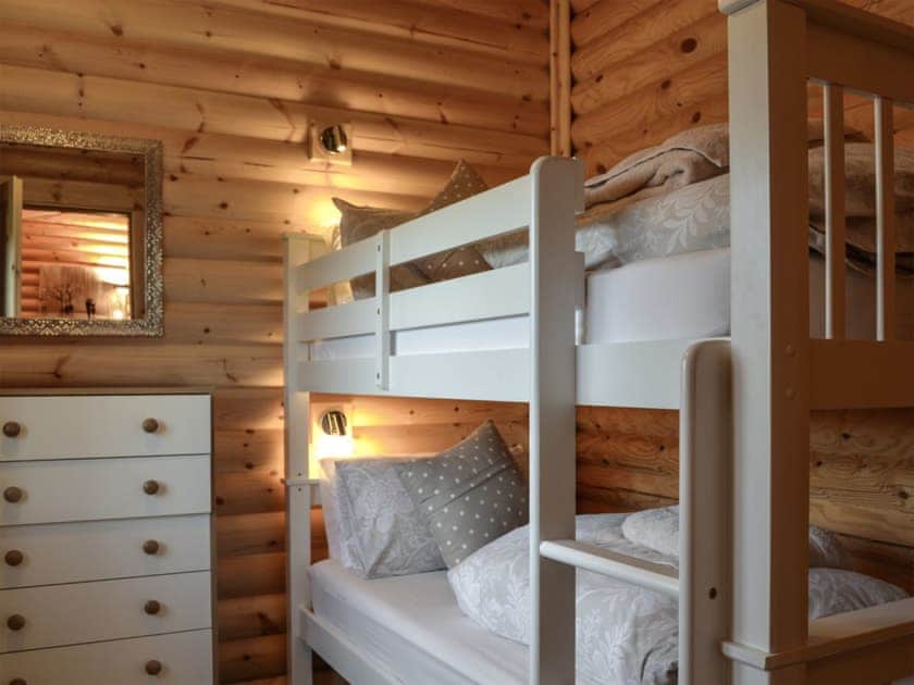 Bunk bedroom | Teal Lodge - Mackinder Farms, Brayton, Selby