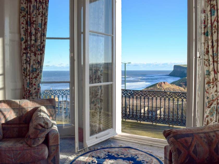 Amazing sea views from the living room | Frank’s View, Saltburn-by-the-Sea