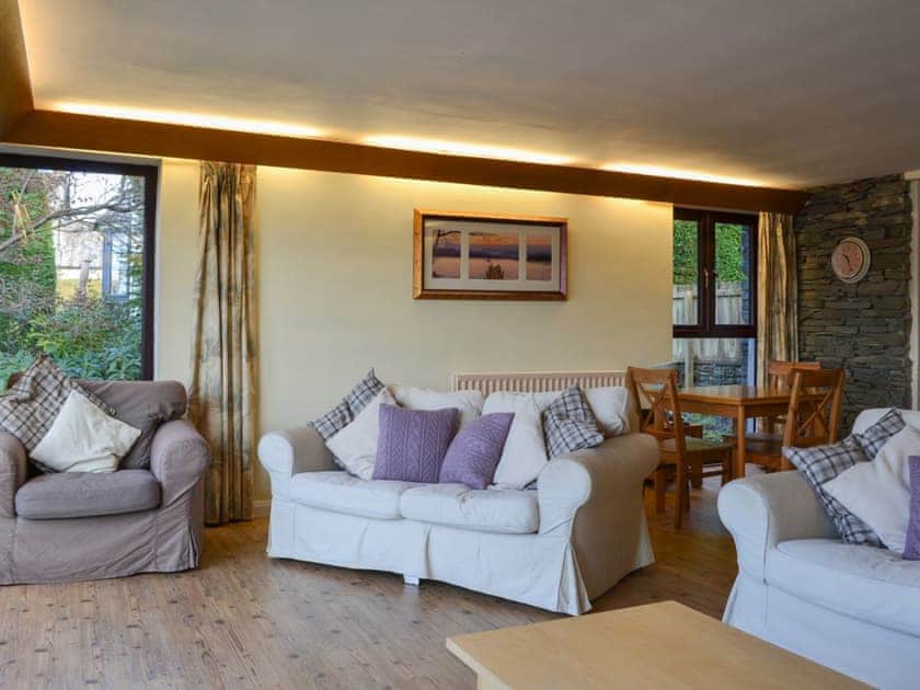 Spacious living/dining room | Waterhead Studio, Near Ambleside