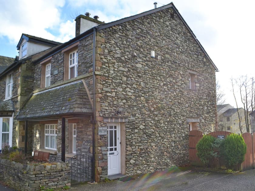 Slate built end of terrace holiday cottage in the Lake District | The Old Stables, Windermere